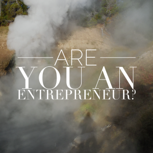Are you an entrepreneur?